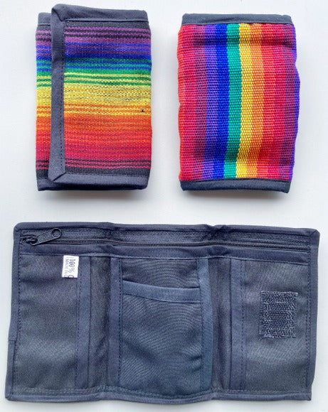 Wallet Trifold Rainbow