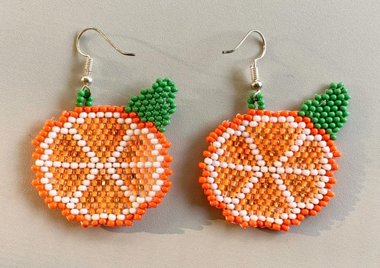 Orange Earrings