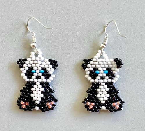 Panda Earrings