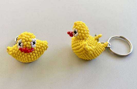 Yellow Duck Keychain